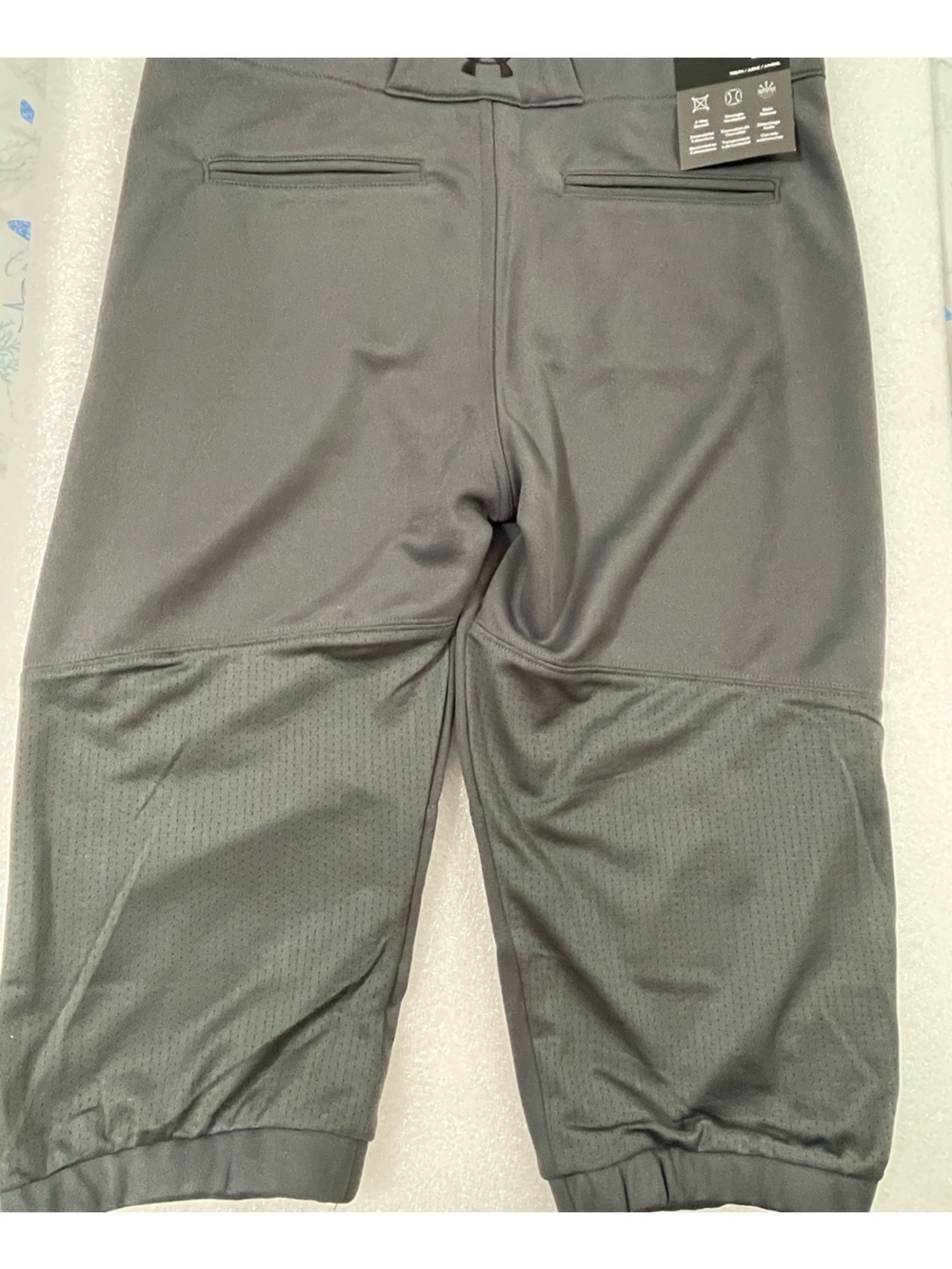 Under Armour Men’s Charcoal Gray Athletic Jogger Pants - Picture 4 of 5